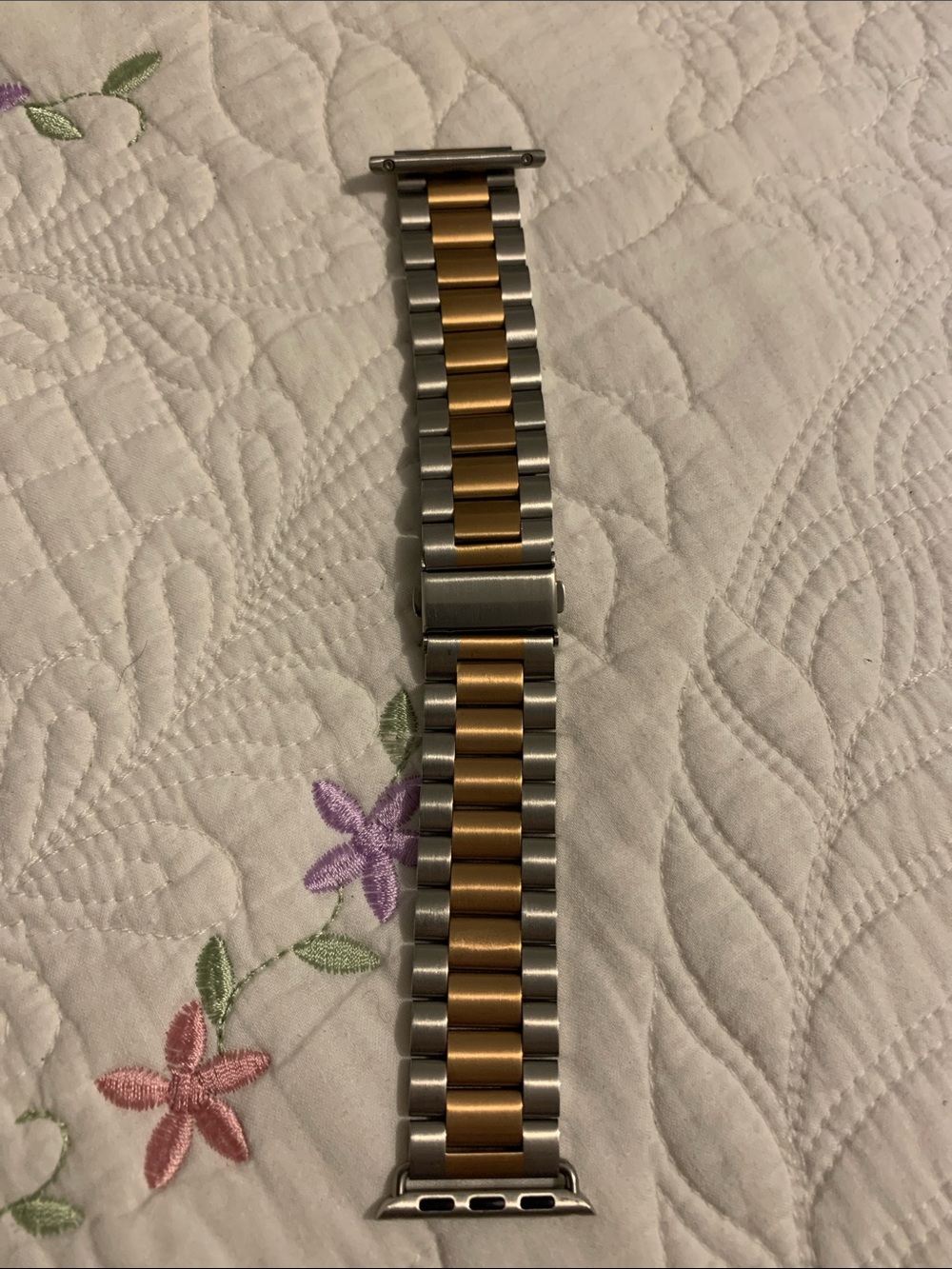 Stainless Steel Watch Band - Silver & Gold size 38-40mm